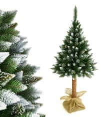 nabbi Božično drevo na štoru Christee 7 180 cm - zeleno/belo