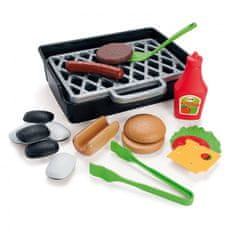 Dantoy Classic BBQ komplet burgerjev in hotdogov 19 kosov 24m+