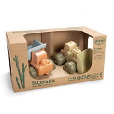 Dantoy BIOplastic komplet avtomobilov za gradnjo 2 kosa 24m+