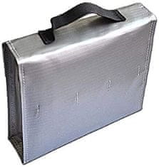 YUNIQUE GREEN-CLEAN Torba Ognjevarna torba Idealna za polnjenje Lipo baterije Odporna proti požaru (Velikost mm 240 x 64 x 180)
