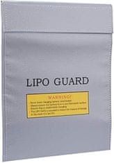 YUNIQUE GREEN-CLEAN Lipo Guard Lipo Torba, 23 cm x 18 cm x lipo baterije, Srebrna barva