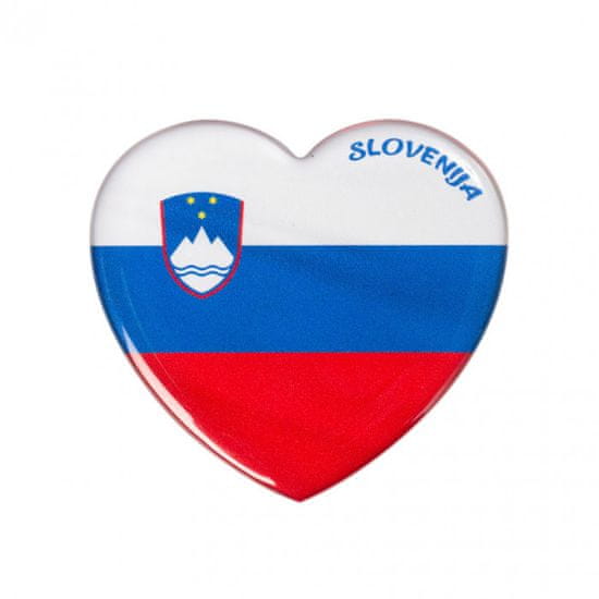 Slovenija srček magnet