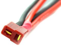YUNIQUE GREEN-CLEAN 1 kos T vtič Vzporedni T-Deans kabel za moške in ženske priključke za LiPo RC baterijo