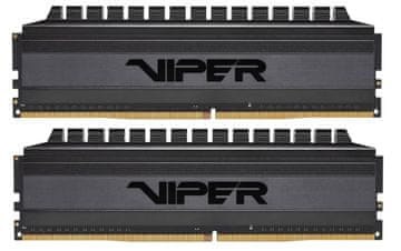 Patriot Viper 4 Blackout 64GB DDR4 3200MHz / DIMM / CL16 / 1,35V / toplotni ščit / KIT 2x 32GB
