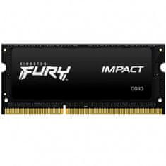 Kingston FURY Impact/SO-DIMM DDR3L/4GB/1866MHz/CL11/1x4GB/črna