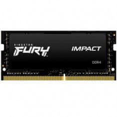 Kingston FURY Impact/SO-DIMM DDR4/32GB/2666MHz/CL16/1x32GB/črna
