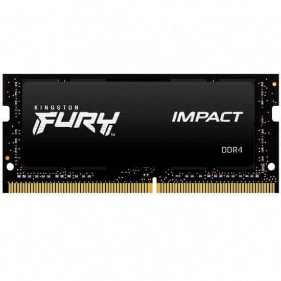 Kingston FURY Impact/SO-DIMM DDR4/32GB/3200MHz/CL20/1x32GB/črna