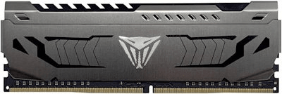 Patriot Viper Steel/DDR4/16GB/3600MHz/CL18/1x16GB/siva