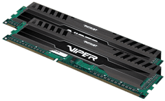 Patriot Viper 3/DDR3/16GB/1866MHz/CL10/2x8GB/črna