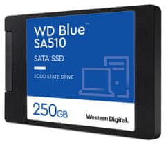 WD SSD Blue SA510 2,5" 250 GB - SATA-III/100TBW