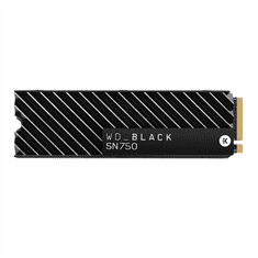 WD Black SN750 SSD 500 GB s hlajenjem