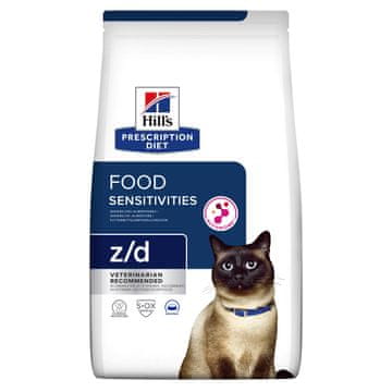 Hill's HILL'S Prescription Diet Food Sensitivities z/d Feline - suha hrana za mačke - 3 kg