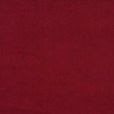Vidaxl Stolček za noge vinsko rdeč 78x56x32 cm žamet