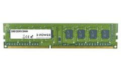 2-Power 2GB MultiSpeed 1066/1333/1600 MHz DDR3 Non-ECC DIMM 1Rx8 (doživljenjska garancija)