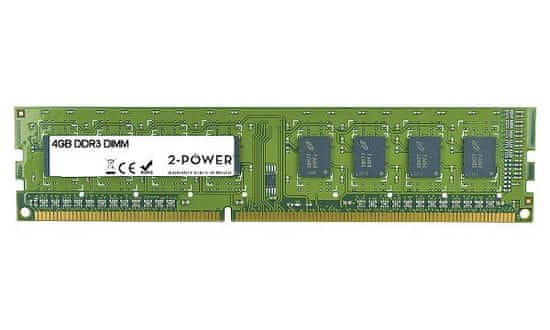 2-Power 4GB MultiSpeed 1066/1333/1600 MHz DDR3 Non-ECC DIMM 2Rx8 (doživljenjska garancija)