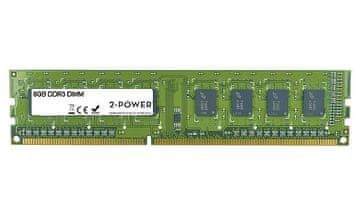 2-Power 8GB MultiSpeed 1066/1333/1600 MHz DDR3 Non-ECC DIMM 2Rx8 (doživljenjska garancija)