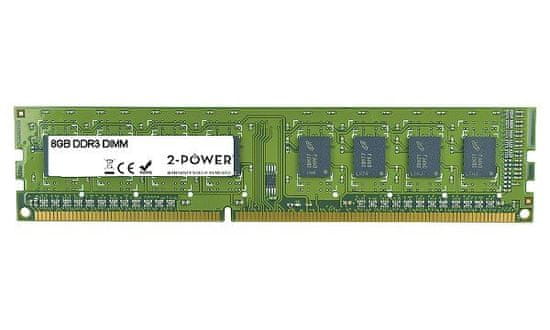 2-Power 8GB MultiSpeed 1066/1333/1600 MHz DDR3 Non-ECC DIMM 2Rx8 (doživljenjska garancija)