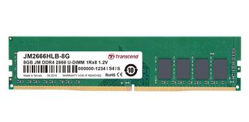 Transcend Pomnilnik 8GB DDR4 2666 U-DIMM (JetRam) 1Rx8 CL19