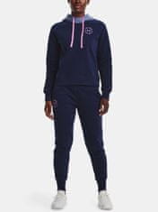 Under Armour Pulover Rival Fleece CB Hoodie-NVY S
