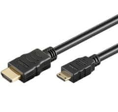 PremiumCord Kabel HDMI A do HDMI mini C, 5 m
