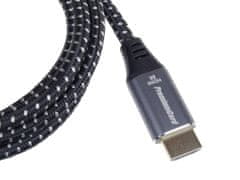 ULTRA HDMI 2.1 High Speed + Ethernet kabel 8K@60Hz, pozlačen 1m