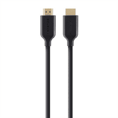 Belkin Zlati kabel HDMI visoke hitrosti z ethernetom in podporo 4K/UltraHD, 1 m