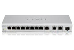 Zyxel XGS1250-12, 12-portno gigabitno spletno upravljano stikalo z 8 vhodi 1G + 3 vhodi MultiGig 1/2,5/5/10G + 1 vhod SFP+