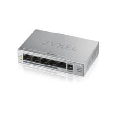 Zyxel GS1005-HP, 5-portno gigabitno stikalo PoE+ brez upravljanja, 4 x PoE, 60 W
