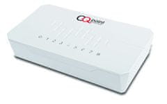 CQpoint CQ-C108 - stikalo, 8 vrat, 10/100 RJ45