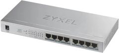 Zyxel GS1008-HP, 8-portno gigabitno stikalo PoE+ brez upravljanja, 8 x PoE, 60 W