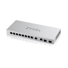 Zyxel XGS1010-12 v2, 12-portno gigabitno stikalo brez upravljanja z 8-portnim 1G + 2-portnim 2,5G + 2-portnim SFP+