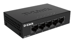 D-Link DGS-105GL Kovinsko 5-portno gigabitno namizno stikalo