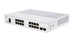 Cisco poslovno stikalo CBS250-16T-2G-EU