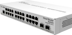 Mikrotik CRS326-24G-2S+IN,24portno usmerjevalno stikalo GB v oblaku
