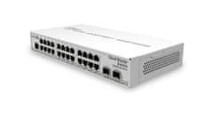 Mikrotik CRS326-24G-2S+IN,24portno usmerjevalno stikalo GB v oblaku