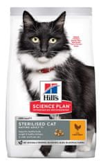 Hill's Mature 7+ Sterilised suha hrana za mačke, s piščancem, 1,5 kg