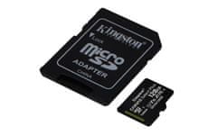 Kingston 128GB microSDHC CANVAS Plus pomnilniška kartica 100MB/85MB- UHS-I razred 10 Gen 3