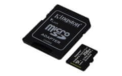 Kingston 256GB microSDHC CANVAS Plus pomnilniška kartica 100MB/85MB- UHS-I razred 10 Gen 3