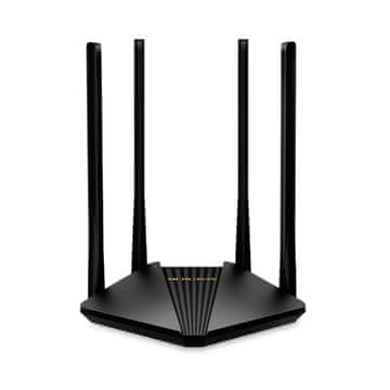 Mercusys MR30G AC1200 WiFi Gb usmerjevalnik, 2xLAN, 1xWAN, 4x fiksna antena