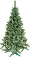 Aga Božično drevo Aga jelka z borovimi storži 180 cm