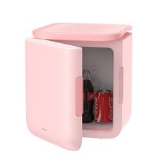 BASEUS Igloo mini hladilnik s funkcijo gretja, 6L, 230V (roza)