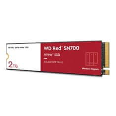 WD RED NVMe SSD 2TB PCIe SN700, Geb3 8GB/s, (R:3400/W:2900 MB/s) TBW 2500
