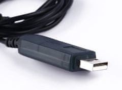 YUNIQUE GREEN-CLEAN USB adapter kabel Flysky i6 i4 FS-TH9X T6 FS-T4B GT3 FS-GT2 Daljinski upravljalnik RC Letalo Simulator, barva črna