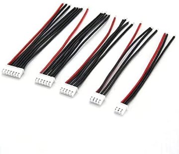 YUNIQUE GREEN-CLEAN 22 Awg 2S 3S 4S 5S 6S polnilec za kabelsko bilanco Jst Xh priključnik adapter (2pcs x), 10pcs