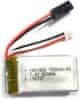 YUNIQUE GREEN-CLEAN Polnilna lipo baterija 7.4V 850mAh za 1/16 XLH 9130 9136 9137 RC Avto 4WD Truck Rocker Crawler