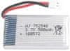 1 Kos polnilna lipo baterija 3.7v, 500mAh za RC dronov Quadcopters Syma X5 X5C X5SC X5SW, Cheerson CX-30W, Skytech M68, Wltoys