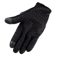 MG Sport Waterproof rokavice za zaslone na dotik, črna