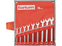 Fortum Viličasti ključi, nastavljeno 9ks, 6-19mm