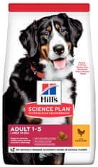 Hill's Adult Large suha hrana za pse, s piščancem, 14 kg
