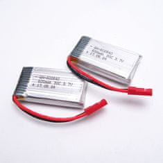 2pcs Baterija JXD 509G-22 3.7V 600mAh Li-po Baterija z JST vtičem za JXD 509G RC Quadcopter